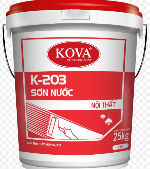 Sơn Nước Trong Nhà Trắng Kova K-203 20kg