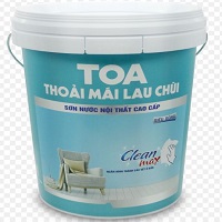 Sơn Nội thất TOA Thoải Mái Lau Chùi Siêu Bóng 5Lit