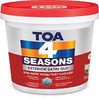 Sơn nước ngoại thất cao cấp TOA 4 Seasons Exterior Satin Glo 18Lit.