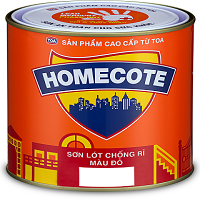 Sơn Lót Chồng Rỉ Toa Màu Đỏ  0.8Lit